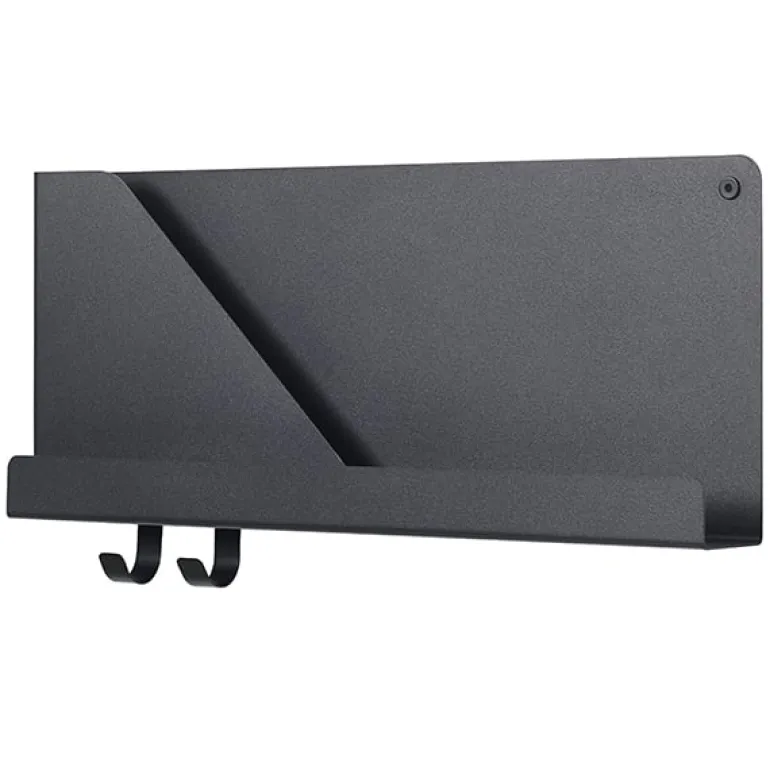 Muuto Folded shelf, black, small