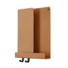 Muuto Folded shelf, burnt orange, vertical