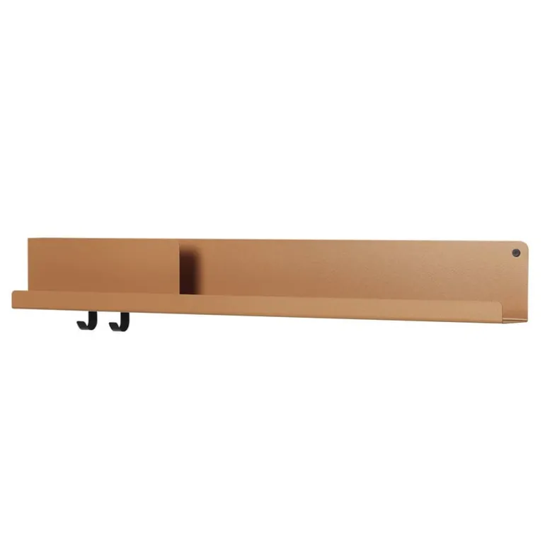 Muuto Folded shelf, burnt orange, large
