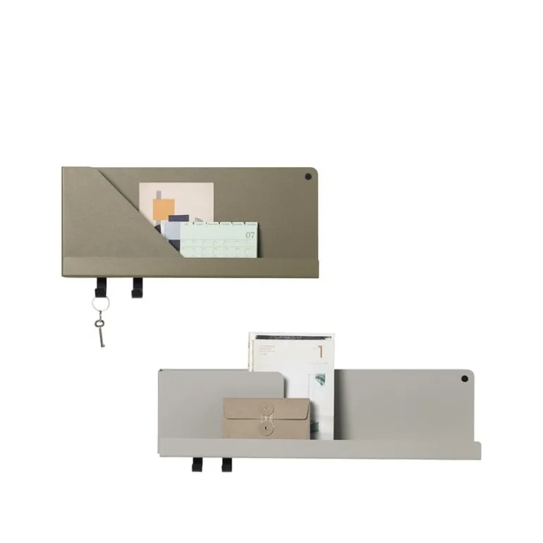 Muuto Folded shelf, grey, medium