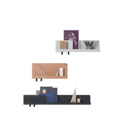 Muuto Folded shelf, grey, medium