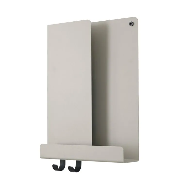 Muuto Folded shelf, grey, vertical