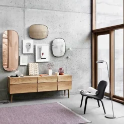 Muuto Framed mirror, small, rose