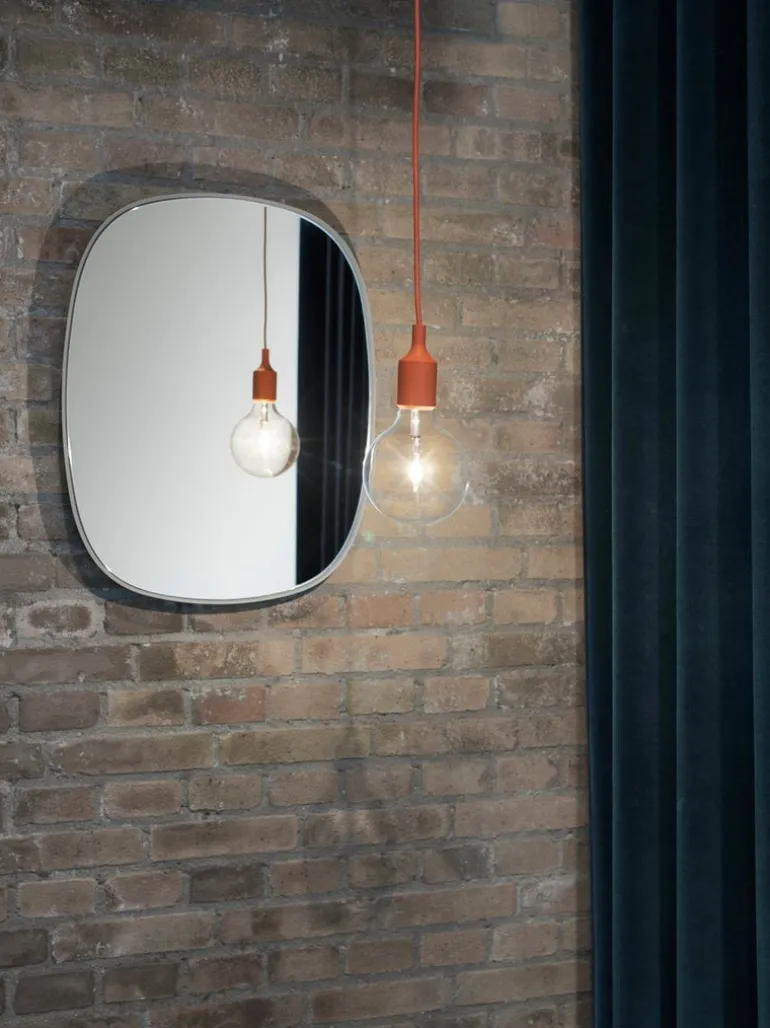 Muuto Framed mirror, small, grey