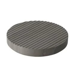 Muuto Groove marble trivet, small, grey