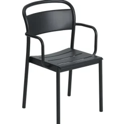 Muuto Linear Steel armchair, black
