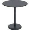 Muuto Linear Steel Café table, 70 cm, black
