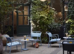 Muuto Linear Steel lounge armchair, grey