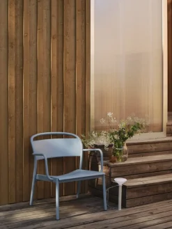 Muuto Linear Steel lounge armchair, black