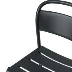 Muuto Linear Steel side chair, black