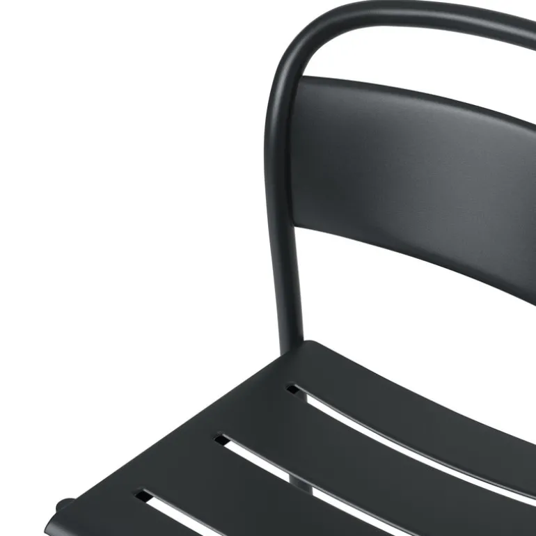 Muuto Linear Steel side chair, black