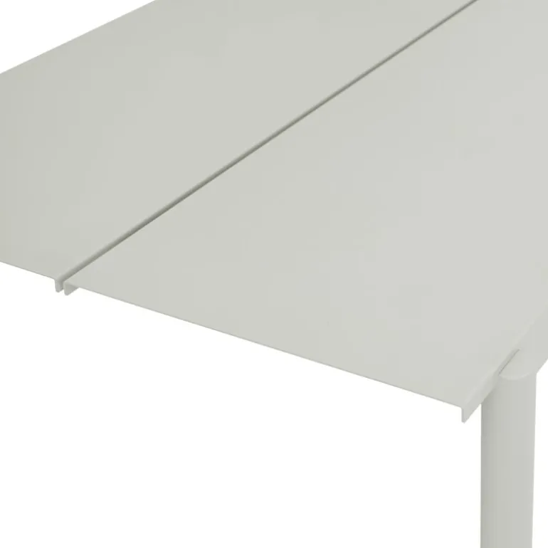 Muuto Linear Steel table, 140 x 75 cm, grey