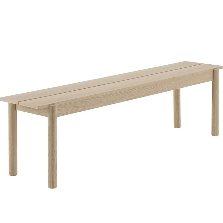 Muuto Linear Wood bench 170 x 34 cm, oak
