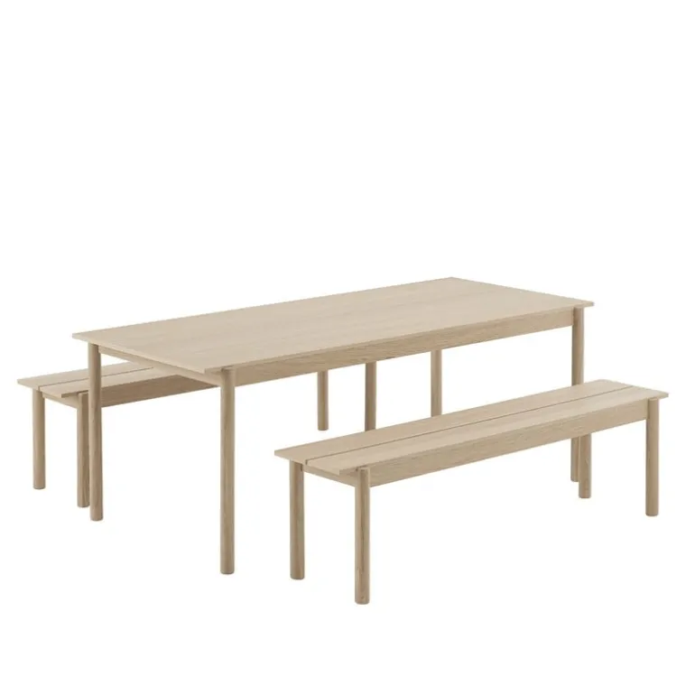 Muuto Linear Wood bench 170 x 34 cm, oak