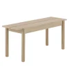 Muuto Linear Wood bench 110 x 34 cm, oak