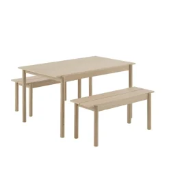 Muuto Linear Wood table 140 x 85 cm, oak