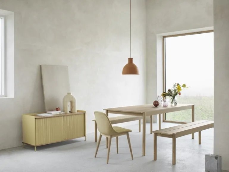 Muuto Linear Wood table 140 x 85 cm, oak
