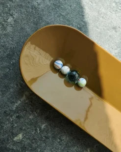 Muuto Mere bowl, 51,5 x 21,5 cm, brown green