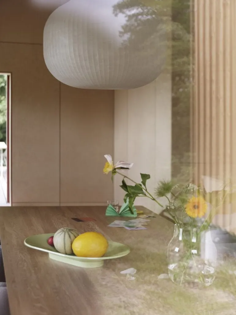 Muuto Mere bowl, 52 x 36 cm, light green