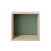 Muuto Mini Stacked 2.0, medium, oak/dusty green