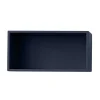 Muuto Mini Stacked 2.0 shelf module, small, midnight blue