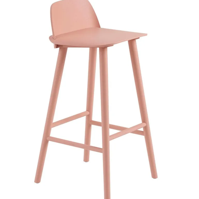Muuto Nerd bar stool, 75 cm, tan rose