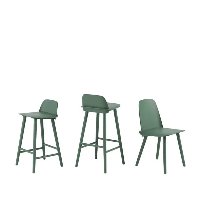 Muuto Nerd chair, green