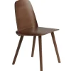 Muuto Nerd chair, stained dark brown