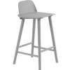 Muuto Nerd counter stool, 65 cm, grey