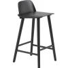 Muuto Nerd counter stool, 65 cm, black