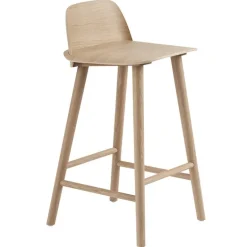 Muuto Nerd counter stool, 65 cm, oak