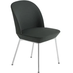Muuto Oslo chair, Weave 990 - chrome