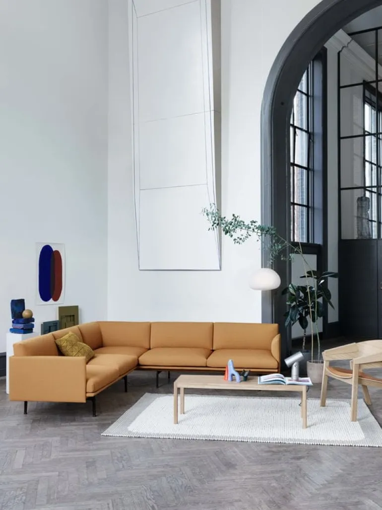 Muuto Pebble rug, light grey