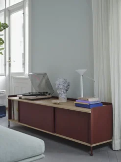 Muuto Piton portable lamp, aluminium