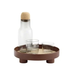 Muuto Platform tray, dark red