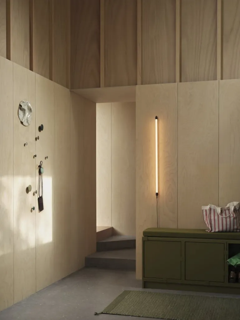 Muuto Ply rug, recycled polyester, 80 x 200 cm, moss green