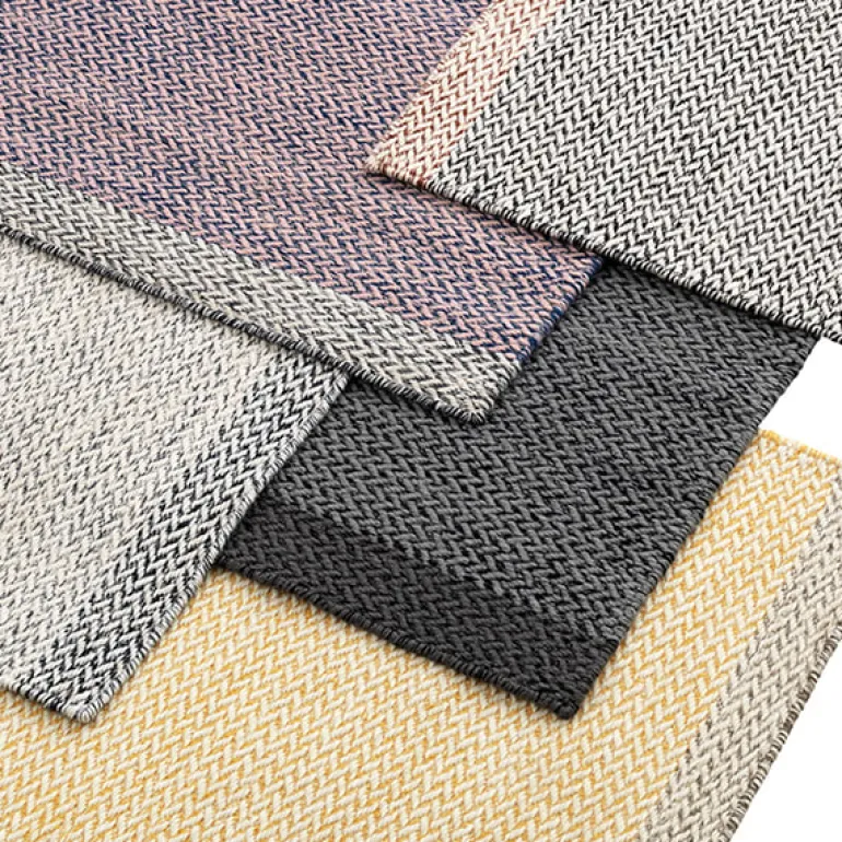 Muuto Ply rug, yellow