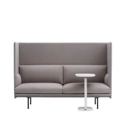 Muuto Relate side table, h. 73,5 cm, off white