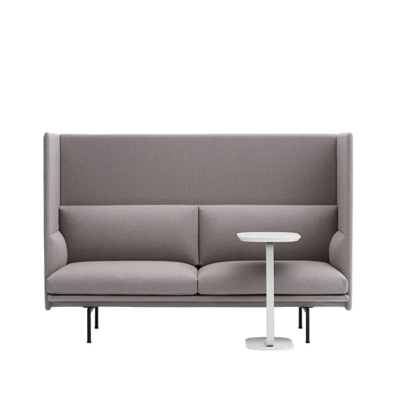 Muuto Relate side table, h. 73,5 cm, off white