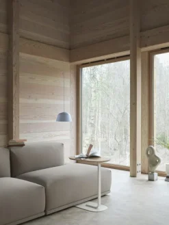 Muuto Relate side table, h. 60,5 cm, smoked solid oak - black