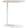 Muuto Relate side table, h. 60,5 cm, oak - off white