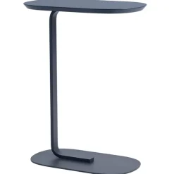 Muuto Relate side table, h. 73,5 cm, blue grey