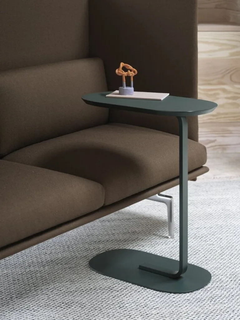 Muuto Relate side table, h. 73,5 cm, black