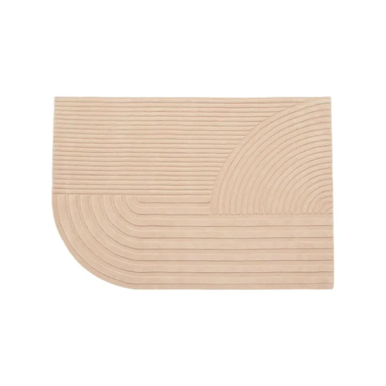 Muuto Relevo rug, 170 x 240 cm, light rose