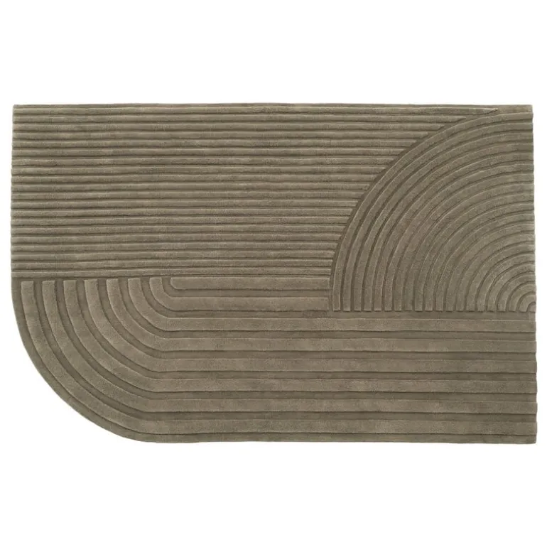 Muuto Relevo rug, 170 x 240 cm, taupe