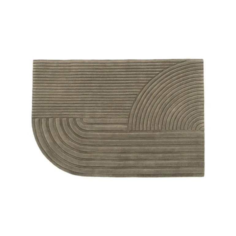 Muuto Relevo rug, 170 x 240 cm, taupe