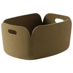 Muuto Restore basket, brown green