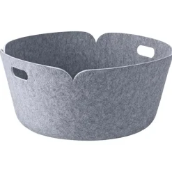Muuto Restore round basket, grey