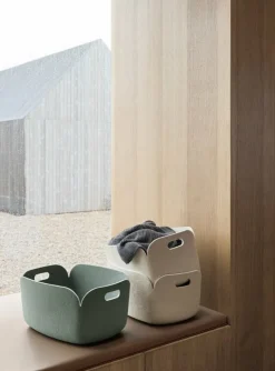 Muuto Restore storage basket, dusty green