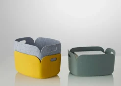 Muuto Restore storage basket, dusty green